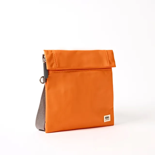 Roka London Stratford Small skulderveske Jaffa Orange 0,5 l