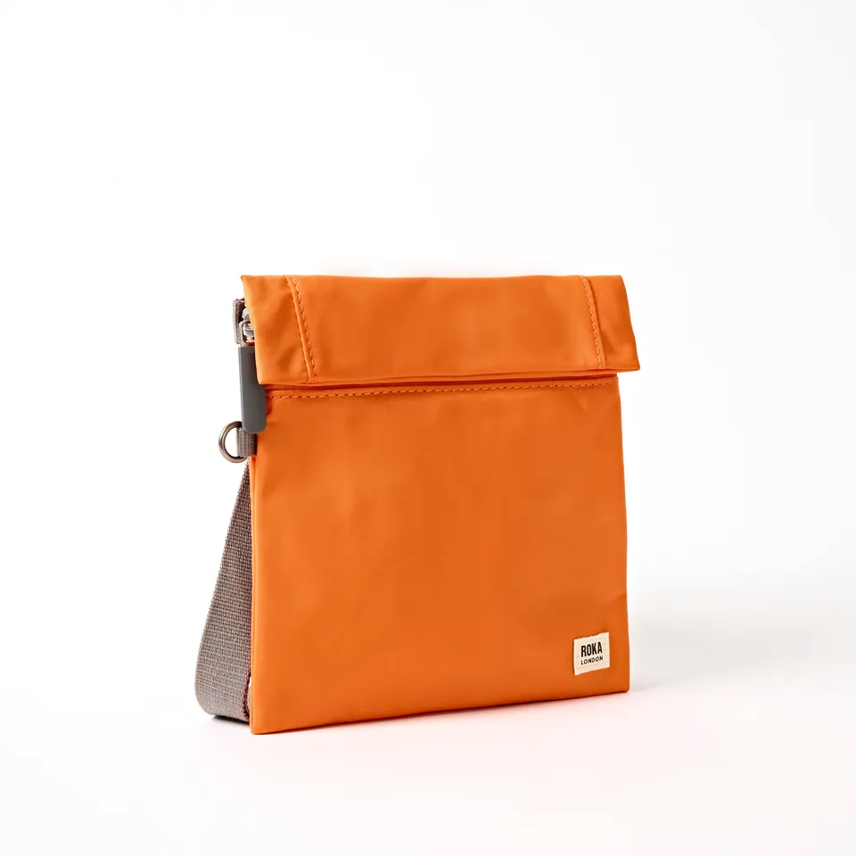 Roka London Stratford Small skulderveske Jaffa Orange 0,5 l