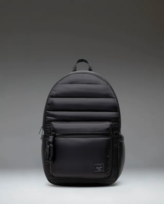 Herschel Settlement Quilted ryggsekk Black vattert