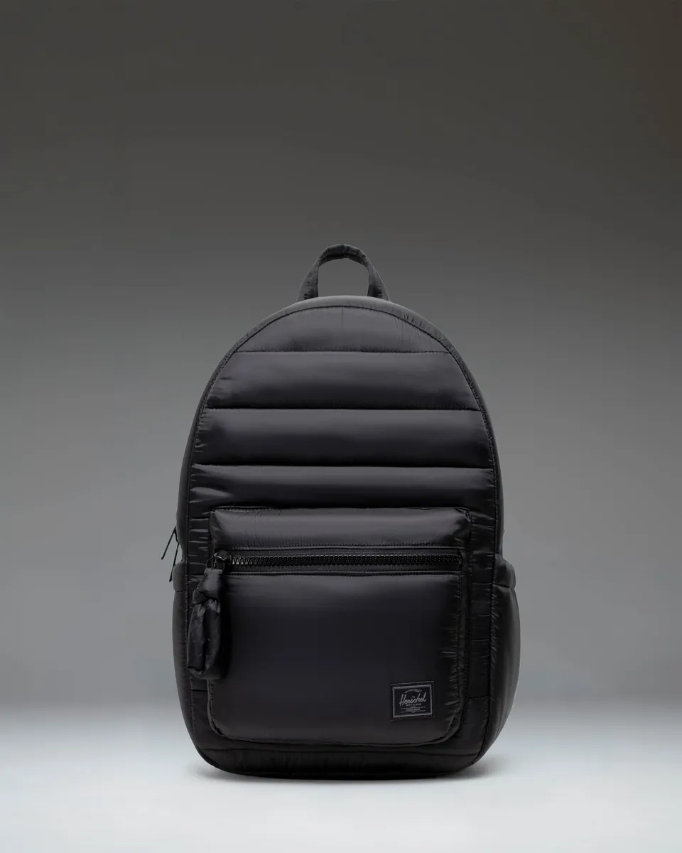 Herschel Settlement Quilted ryggsekk Black vattert