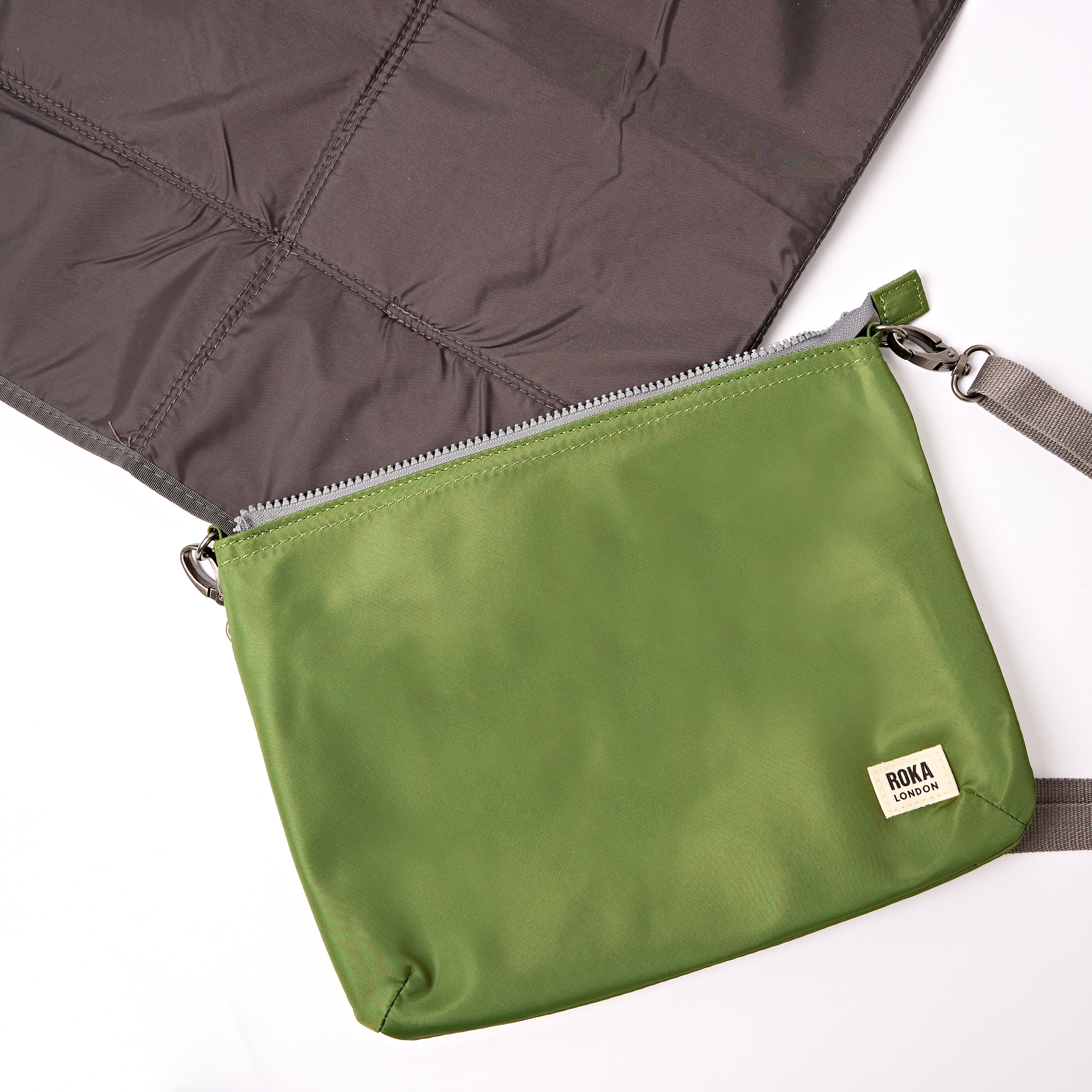 Roka London Primrose stellebag Avocado Large 4-i-1 ryggsekk