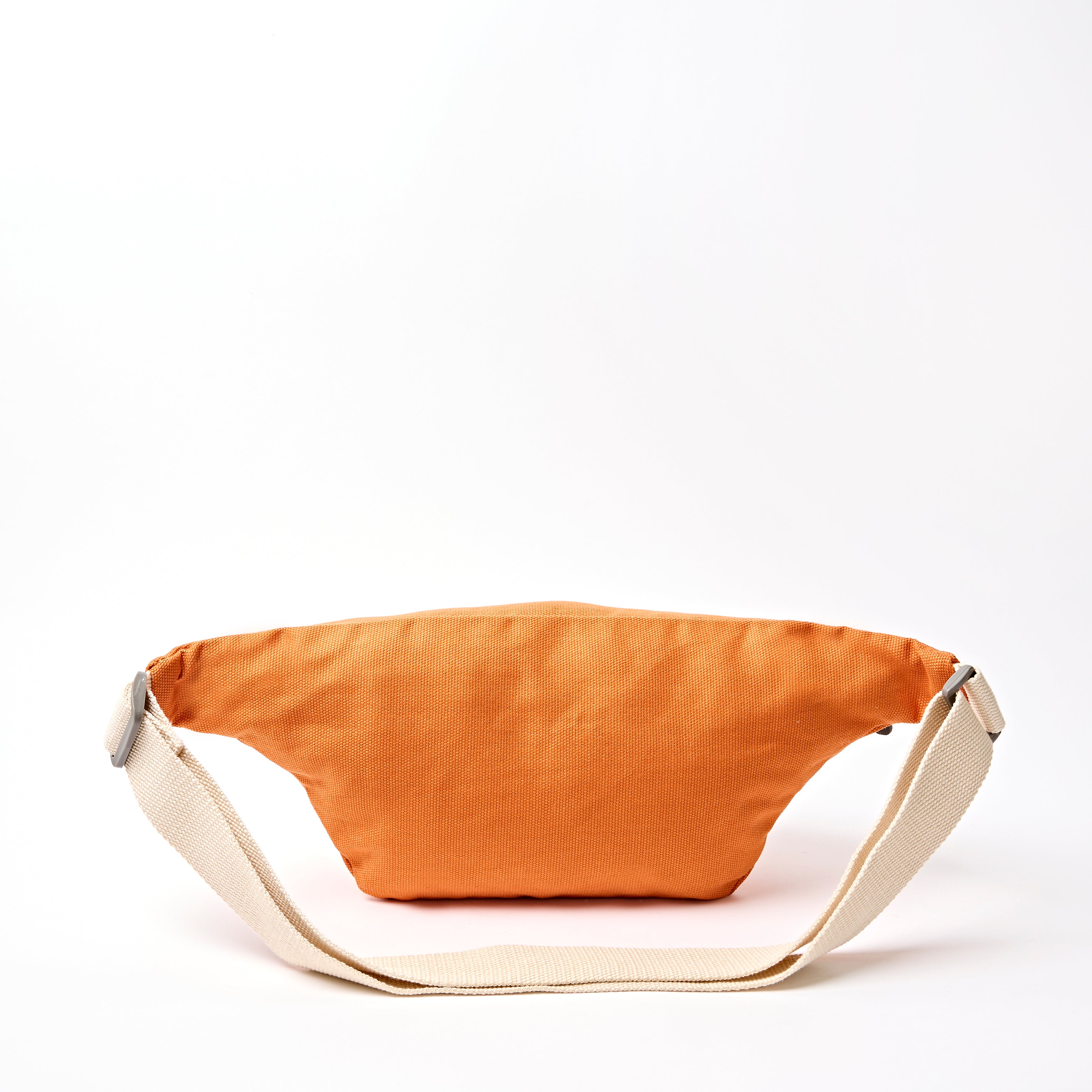 Roka London Mill Hill midjeveske Small Burnt Orange canvas