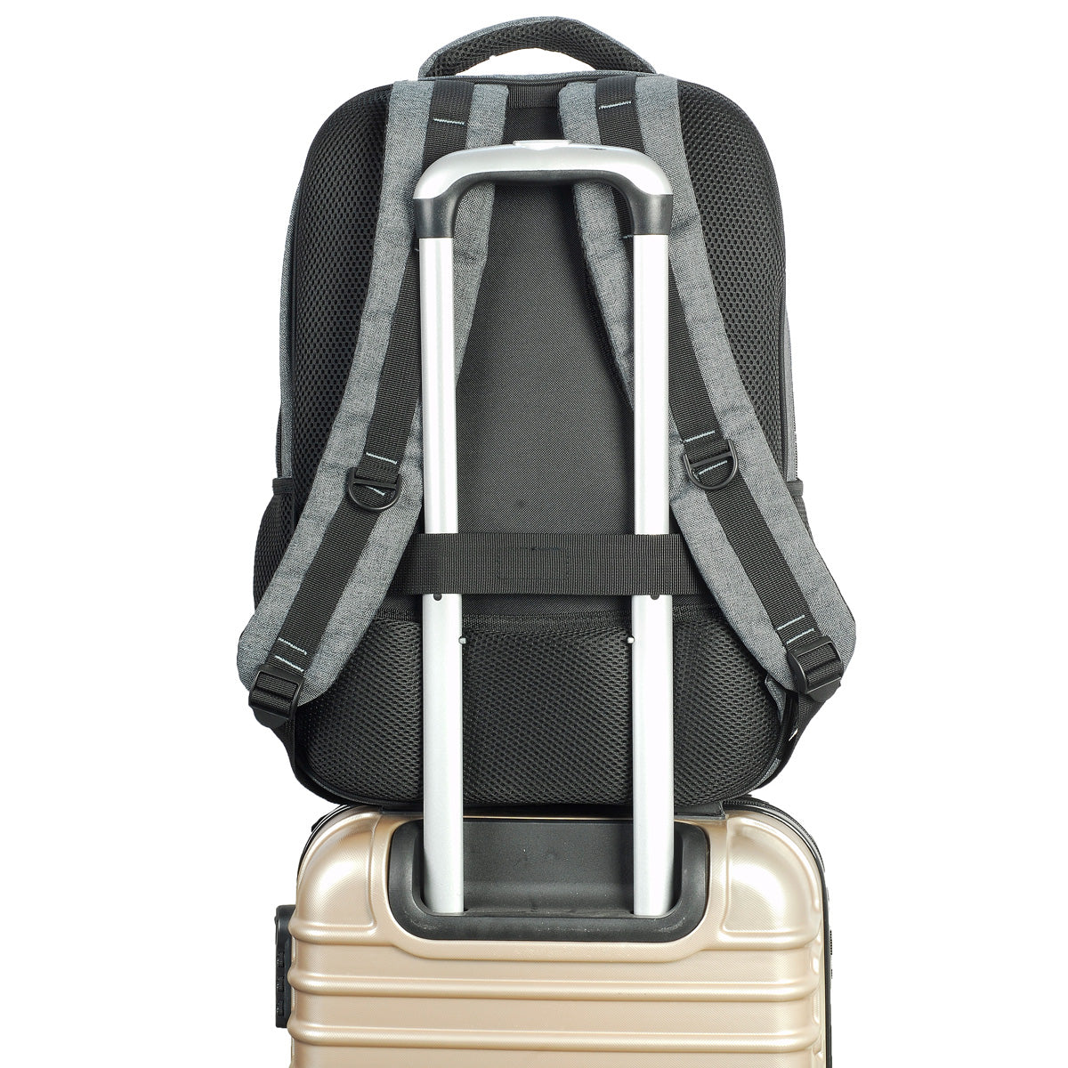 Shugon Frankfurt pc-ryggsekk svart 15,6 tommer