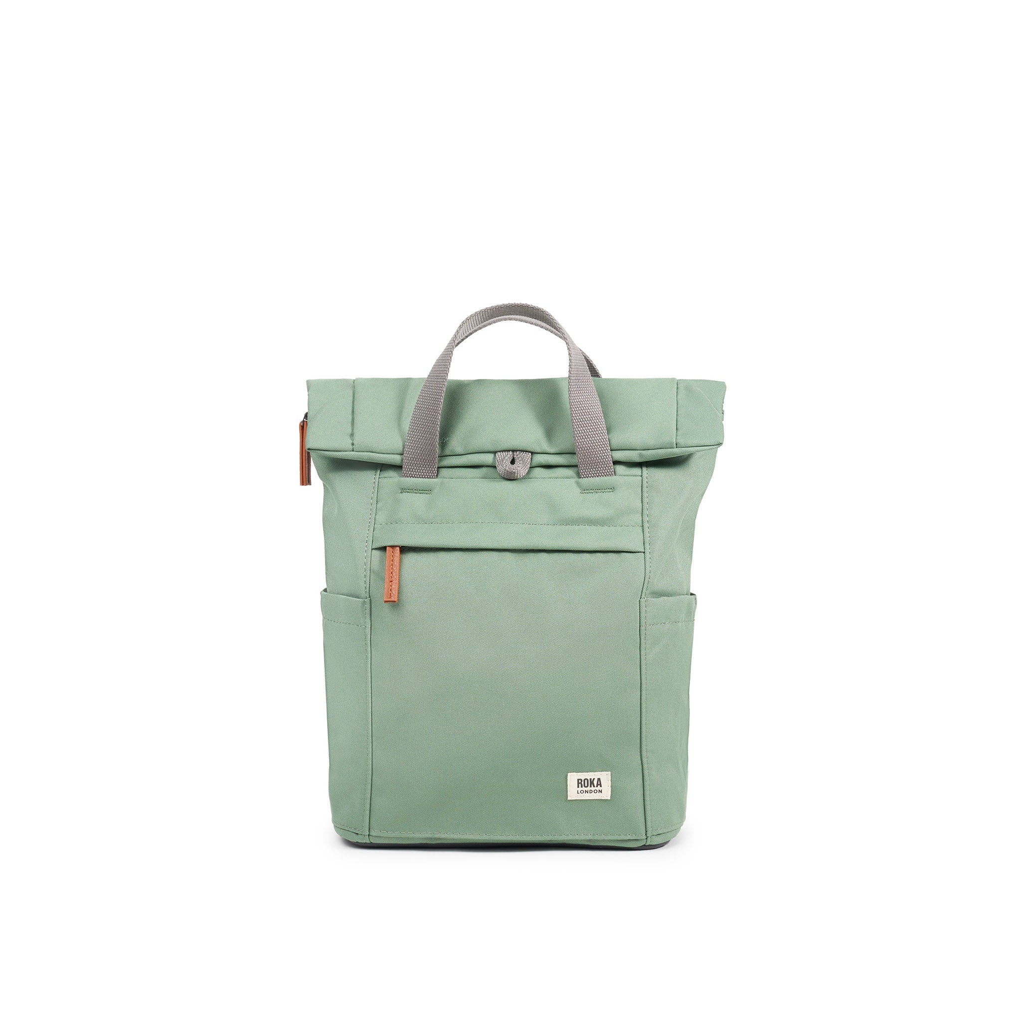 Roka London Finchley ryggsekk Frost rolltopp vannflaskeholder
