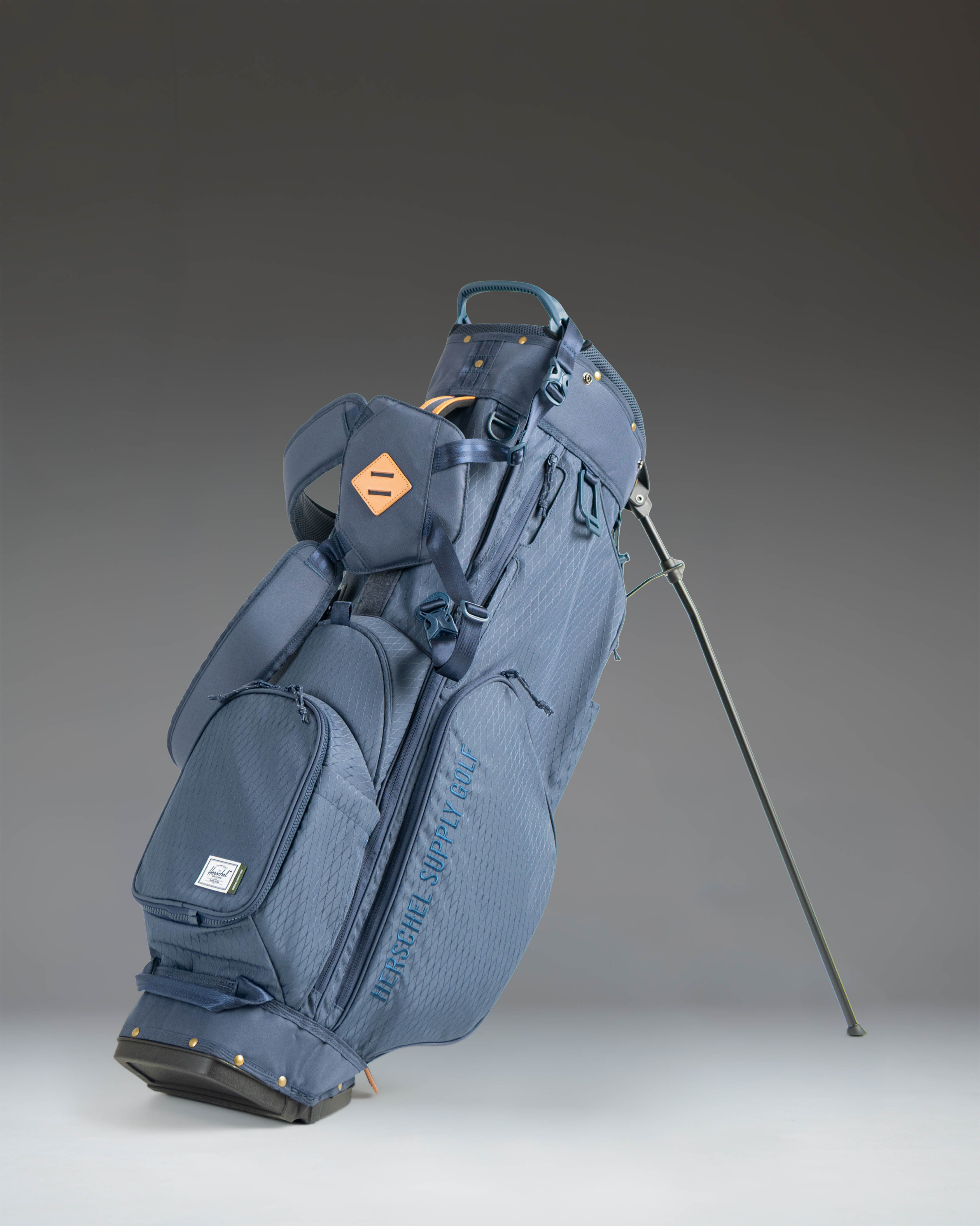 Herschel Watt Stand golfbag svart med kjølerom