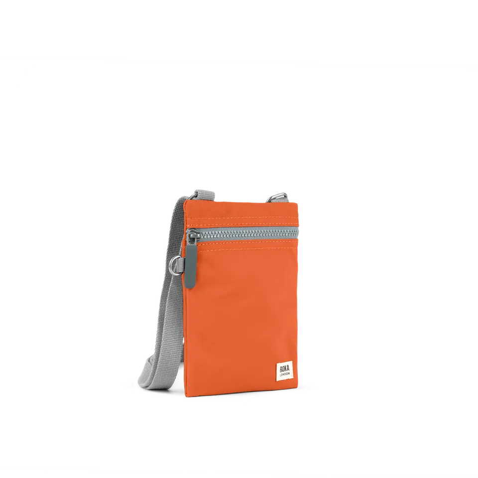Roka London Chelsea mobilveske XS oransje lett