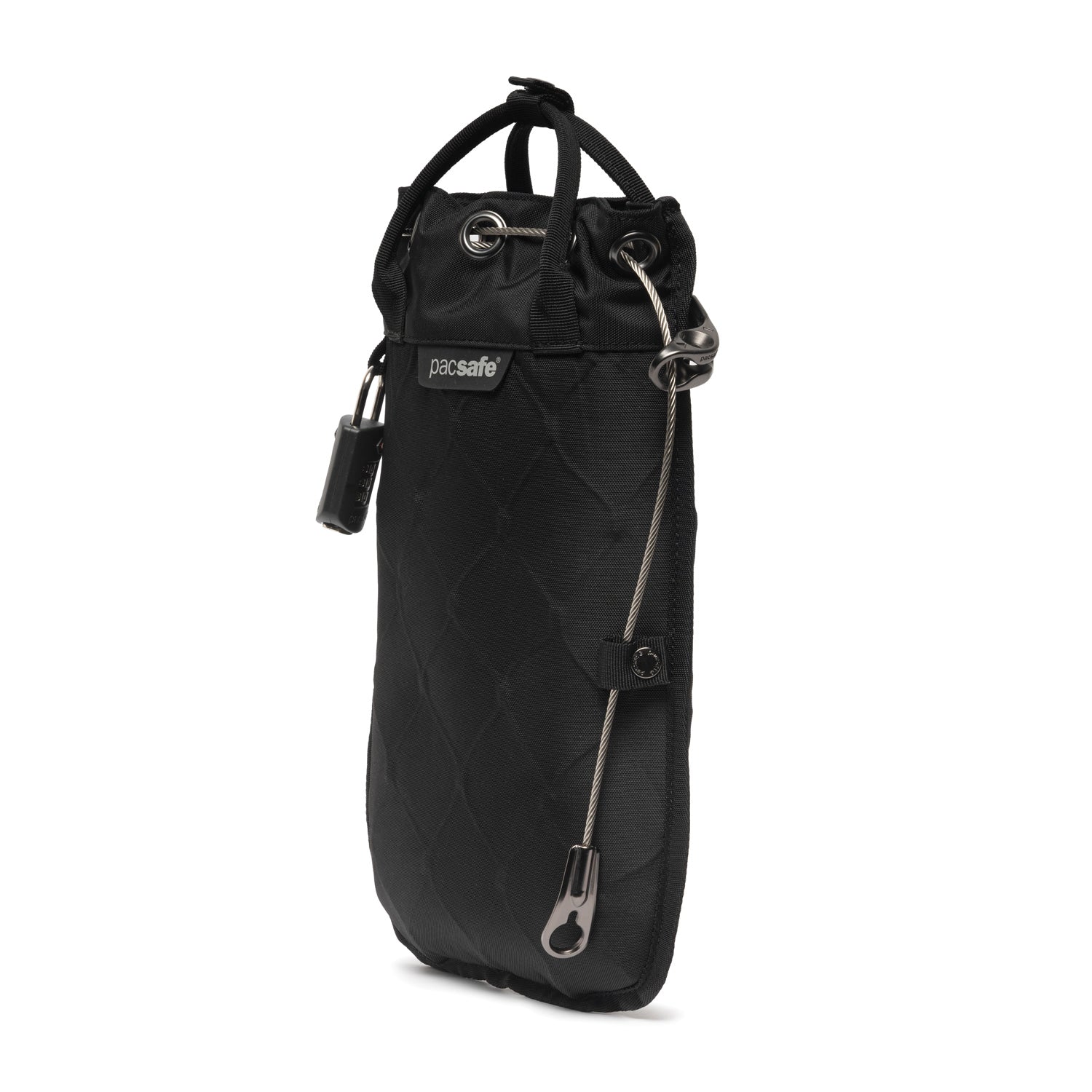 Pacsafe Travelsafe bærbar safe 3 liter svart