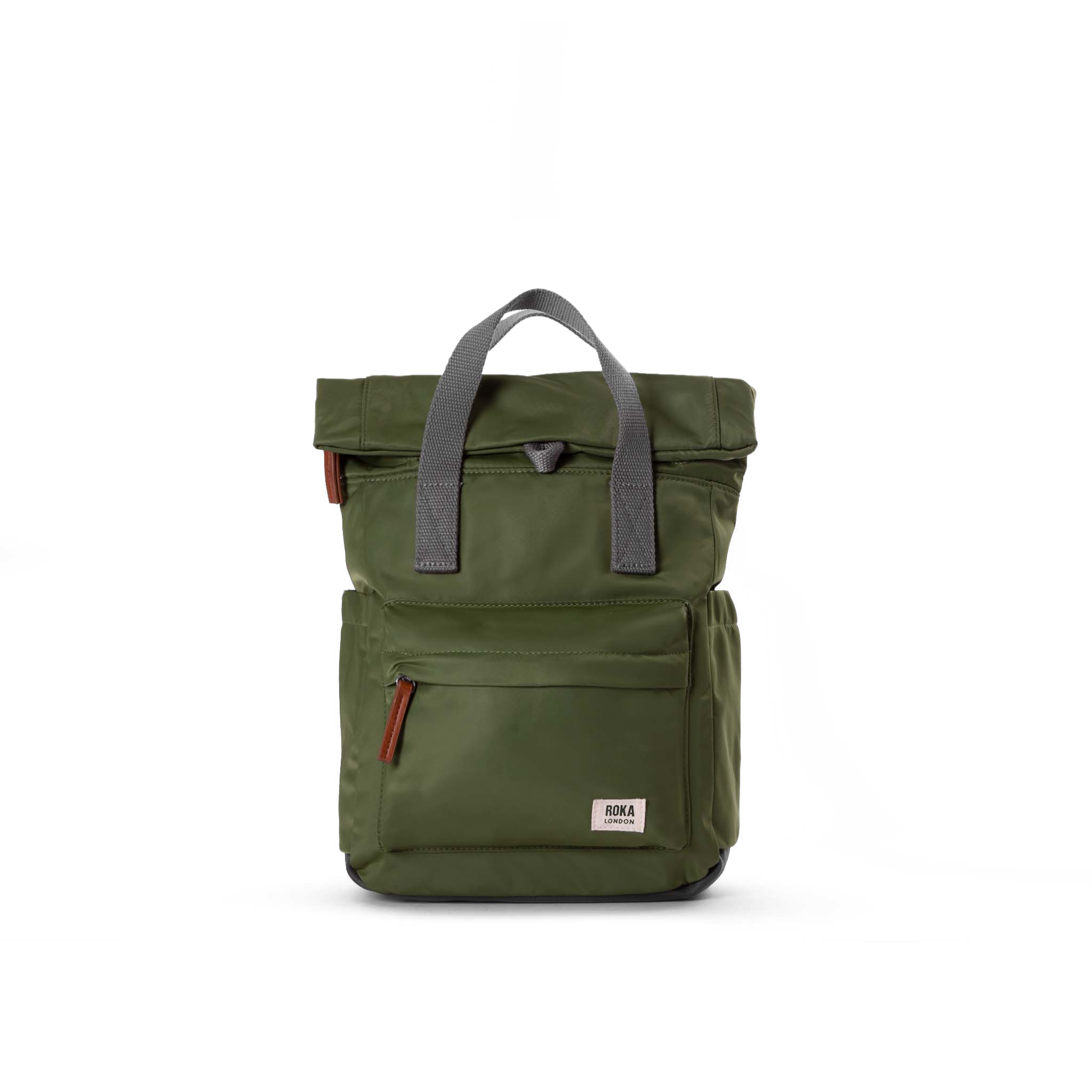 Roka London Canfield roll top ryggsekk avocado