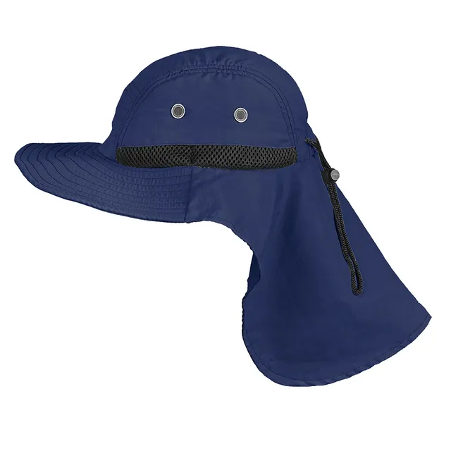Shugon Canada solhatt navy blue med nakkebeskyttelse