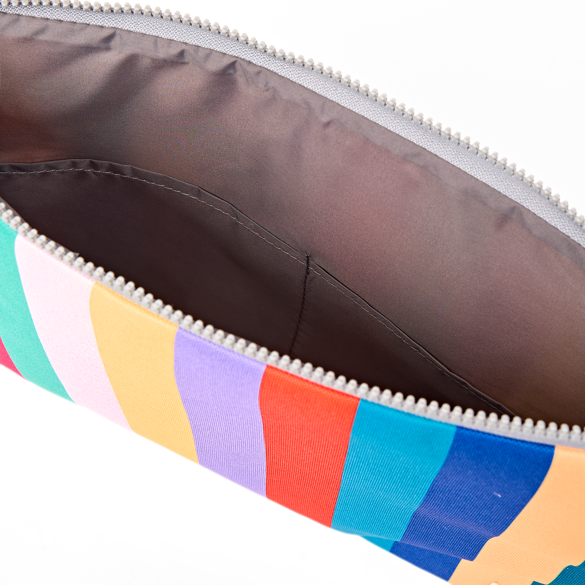 Roka London Brick Lane Wide Multi Stripe laptopsleeve 14" vanntett
