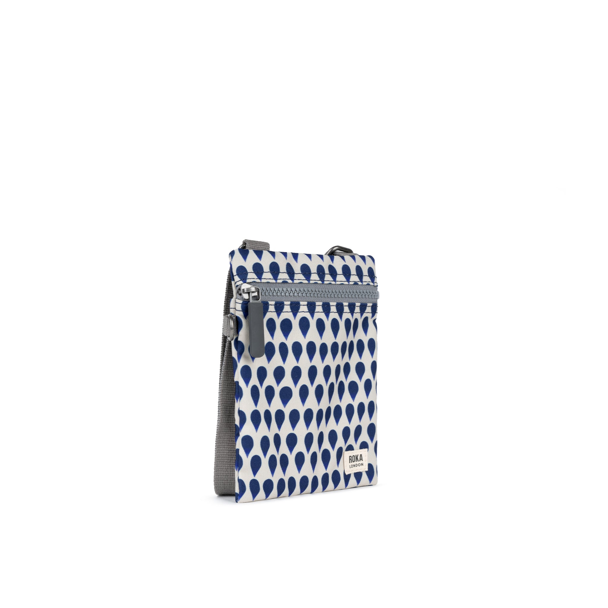 Roka London Chelsea mobilveske extra small denim regnbestandig
