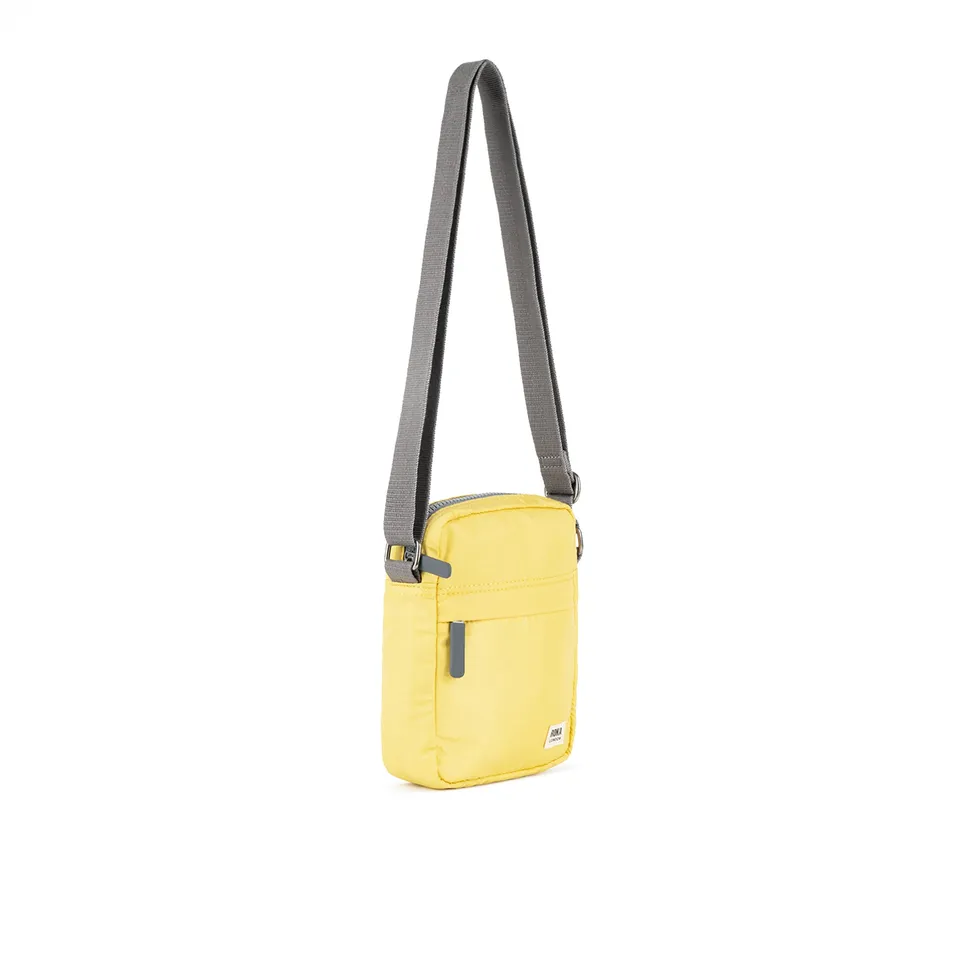 Roka London Bond Pocket crossbody citron small 1,5 liter