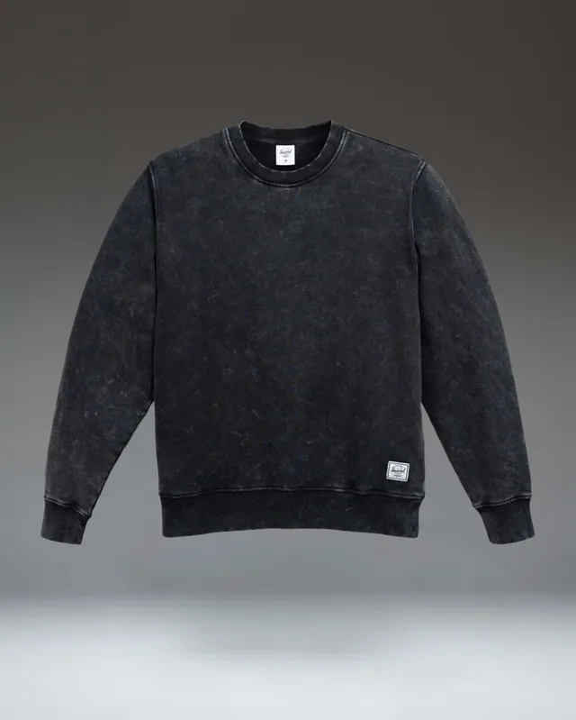 Herschel Classic Crew genser acid wash svart