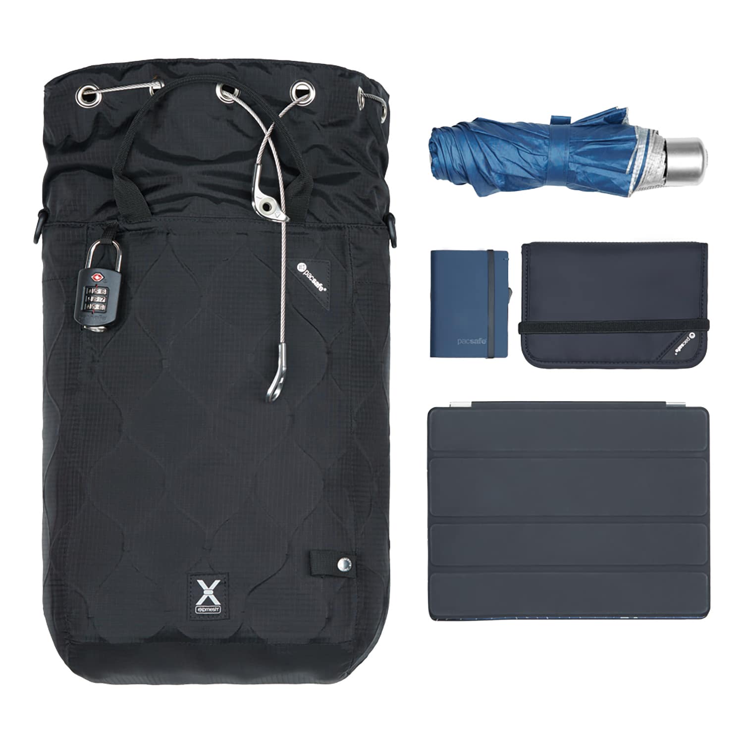 Pacsafe Travelsafe X15 safe 15 liter bærbar svart