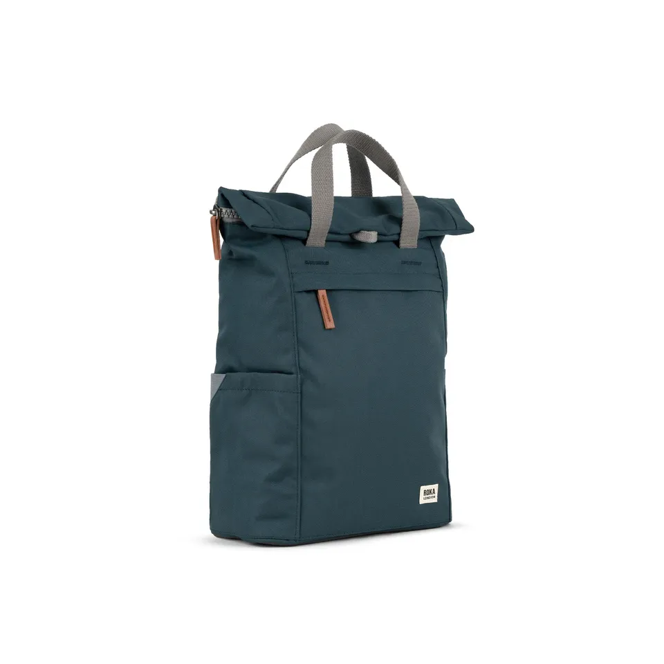 Roka London Finchley Medium ryggsekk Smoke 15" vanntett