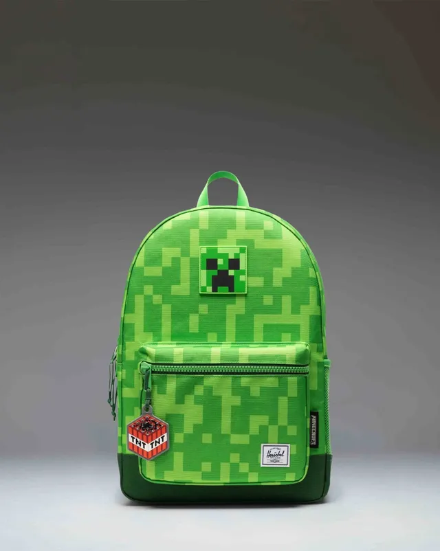 Herschel Minecraft Heritage barnesekk Creeper 8-12 år