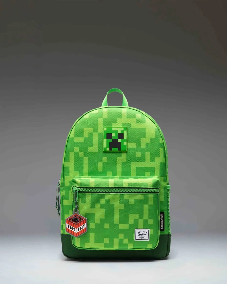 Herschel Minecraft Heritage barnesekk Creeper 8-12 år