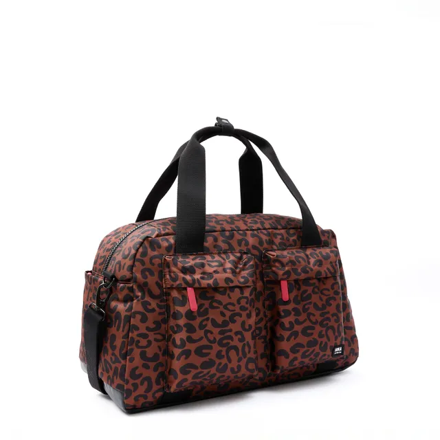 Roka London Gatwick Medium duffelbag scarlet leopard