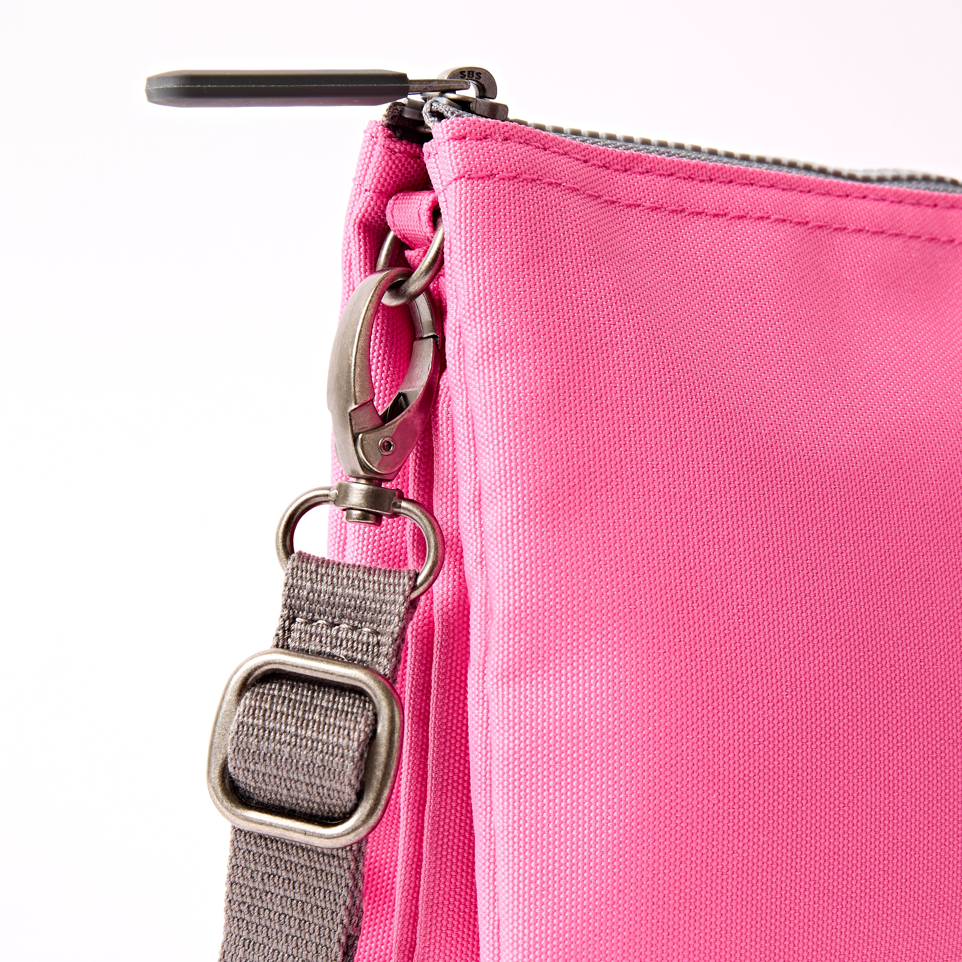 Roka London Carnaby XL crossbody Pink Lemonade 0,5 liter clutch