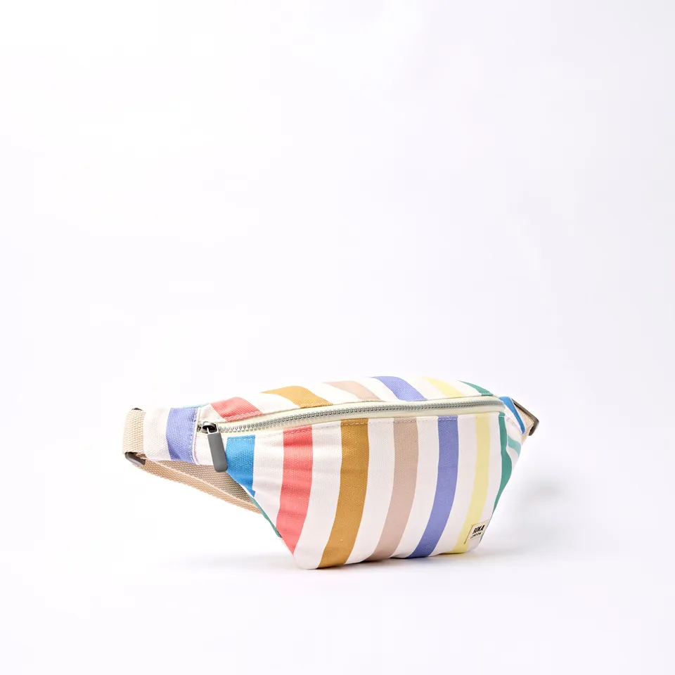 Roka London Mill Hill mageveske Small Pastel Stripe vanntett