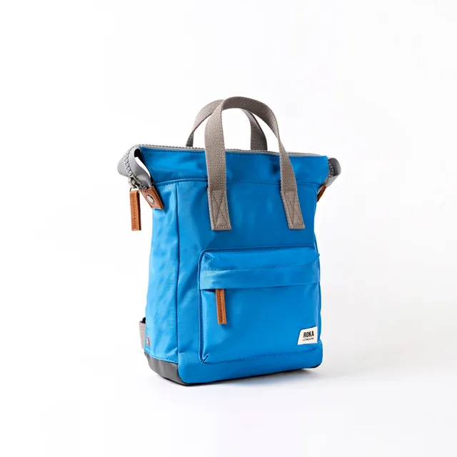 Roka London Bantry ryggsekk Malibu Blue Small værbestandig