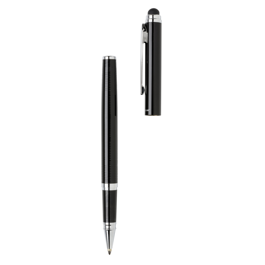 Swiss Peak Deluxe pennsett svart med stylus