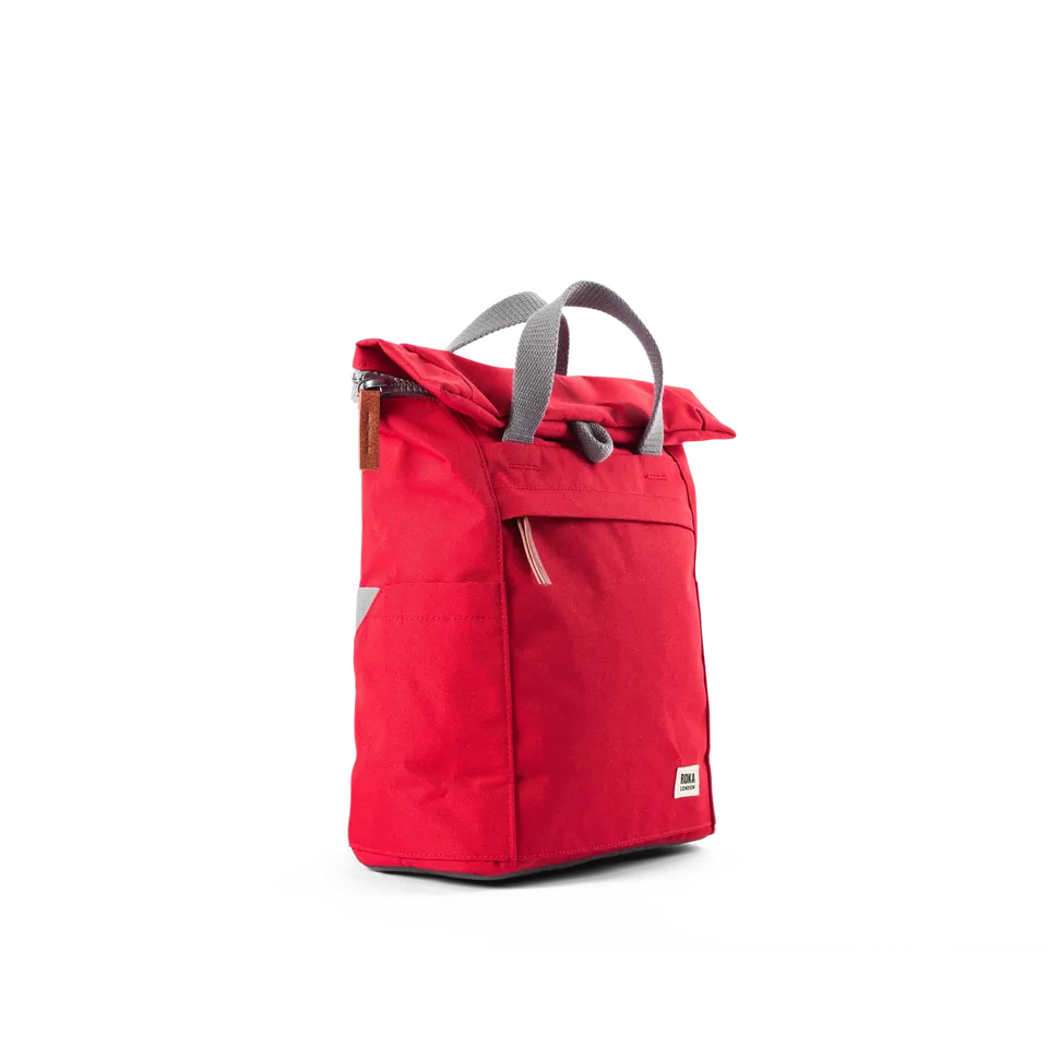 Roka London Finchley ryggsekk Large Mars Red rolltopp