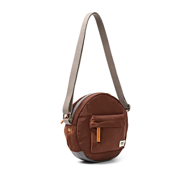 Roka London Paddington skulderveske Small Rocky Road rund
