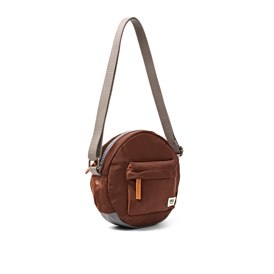 Roka London Paddington skulderveske Small Rocky Road rund