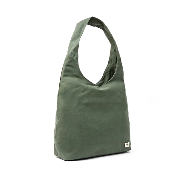 Roka London Hoxton Large skulderveske willow vanntett canvas