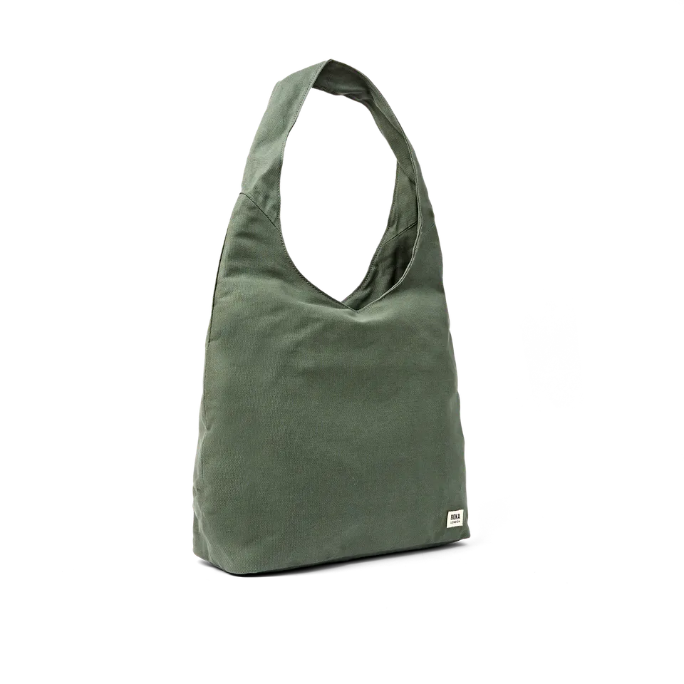 Roka London Hoxton Large skulderveske willow vanntett canvas