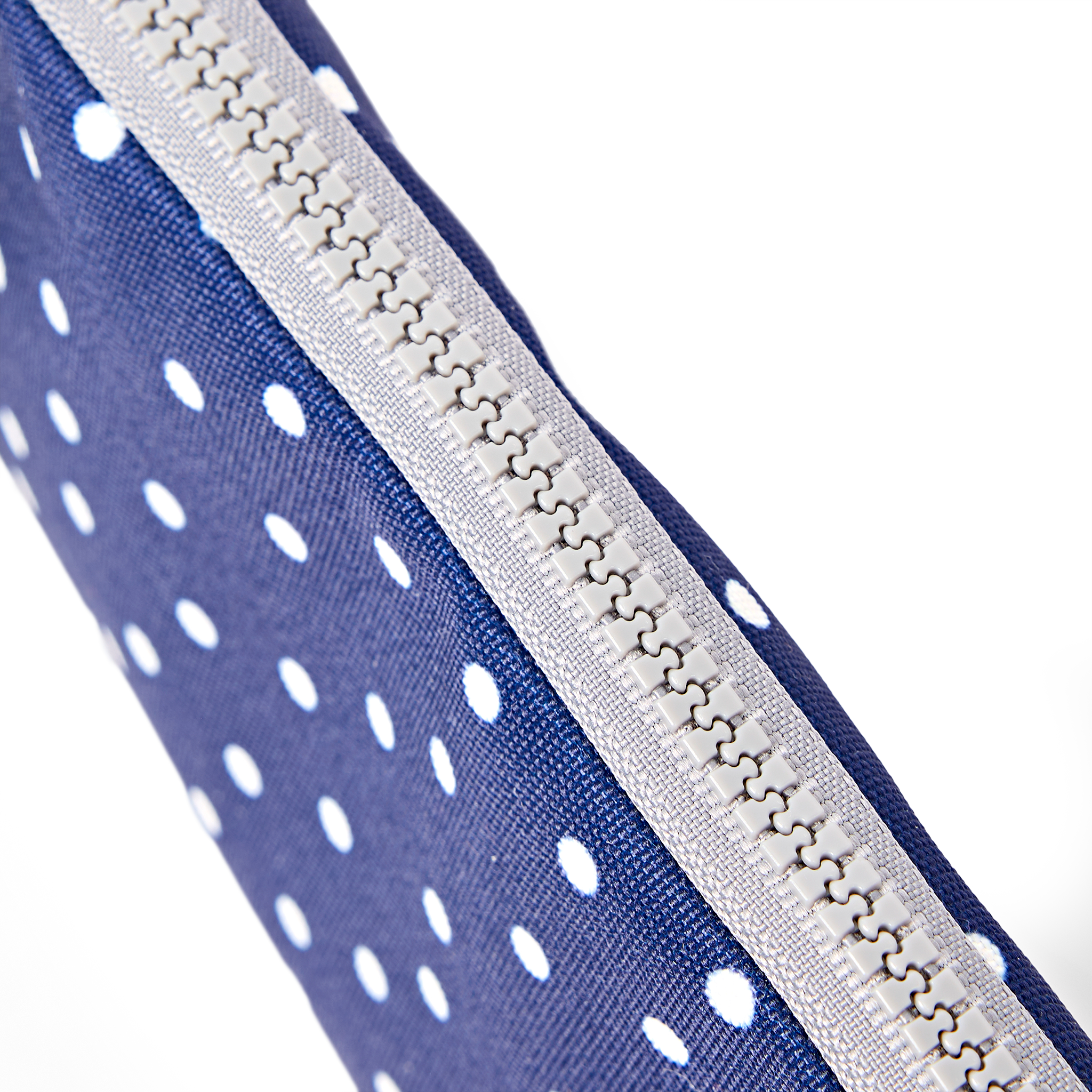 Roka London Brick Lane pceske navy polka dot 14"
