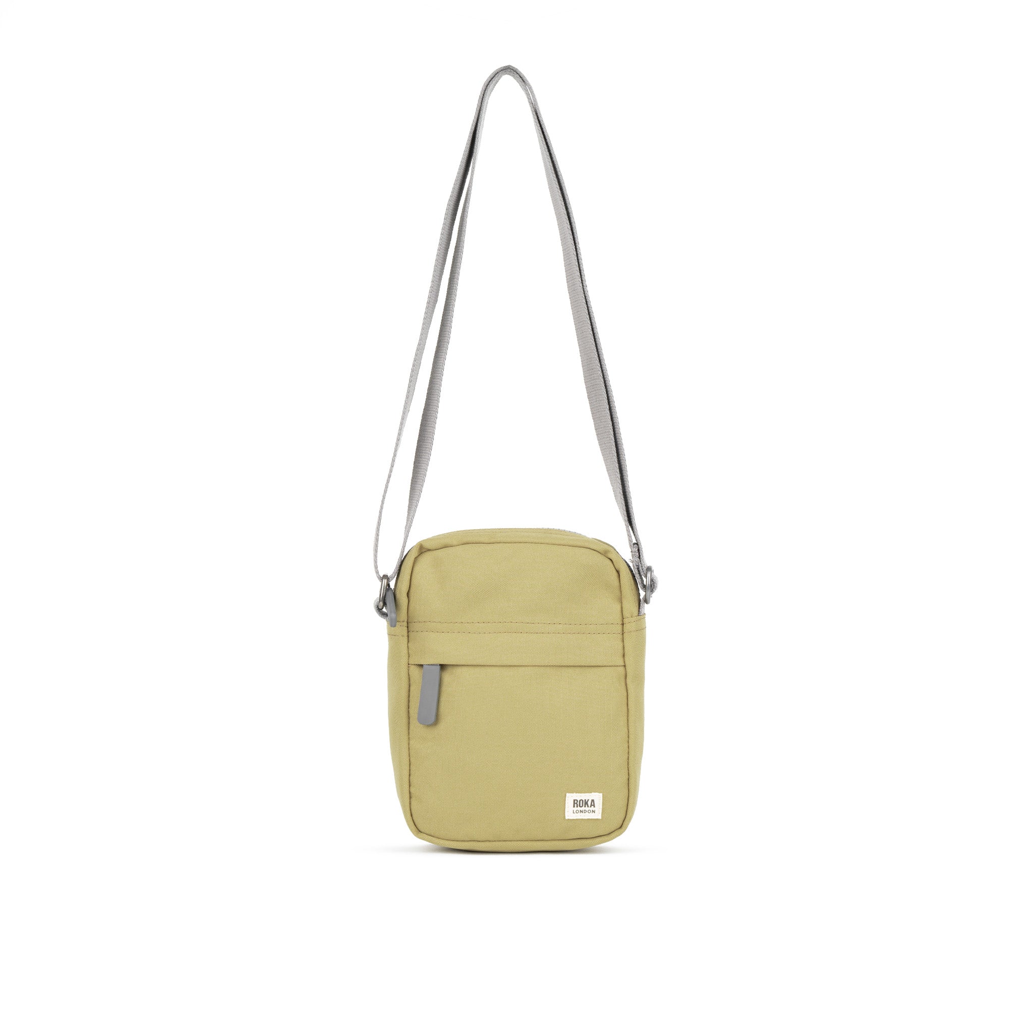 Roka London Bond Pocket skulderveske Small khaki vanntett