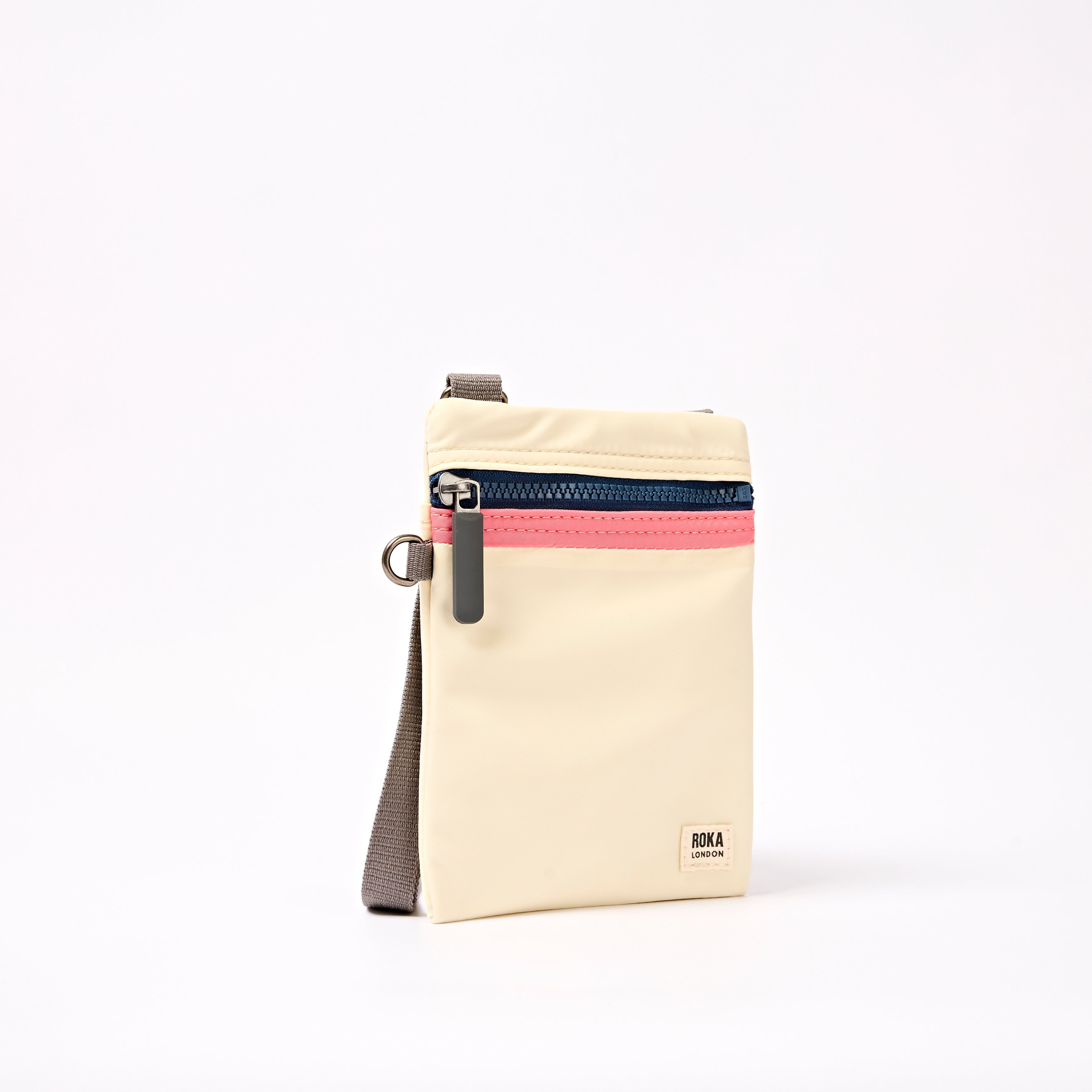 Roka London Chelsea skulderveske Wax Paper Stripe XS 0,3L