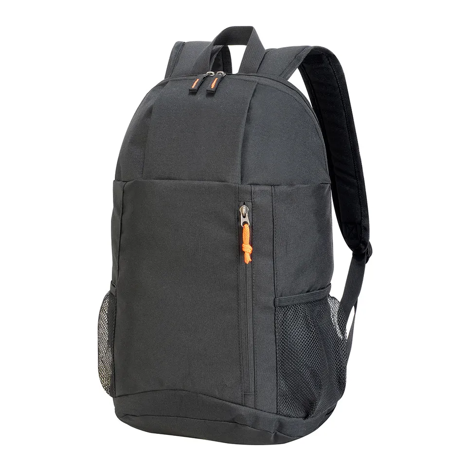Shugon York basic ryggsekk svart nettlommer lett
