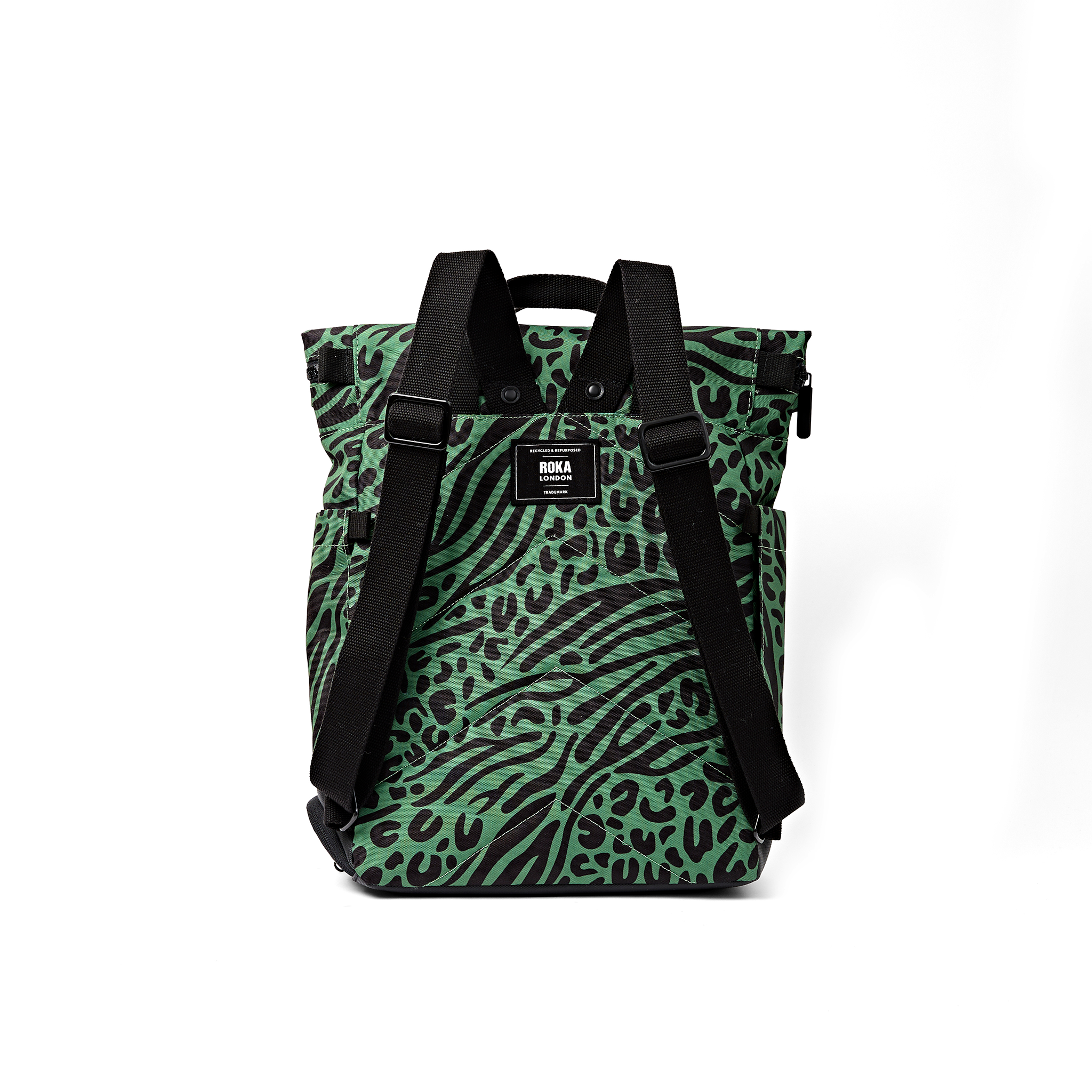 Roka London Bayswater sekk mixed animal 14,6 L