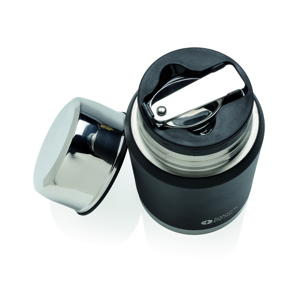 Swiss Peak Elite mattermos 500 ml svart vakuumisolert