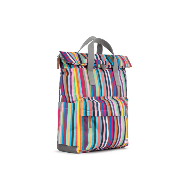 Roka London Canfield Roll Top ryggsekk multi stripe 16,4 liter