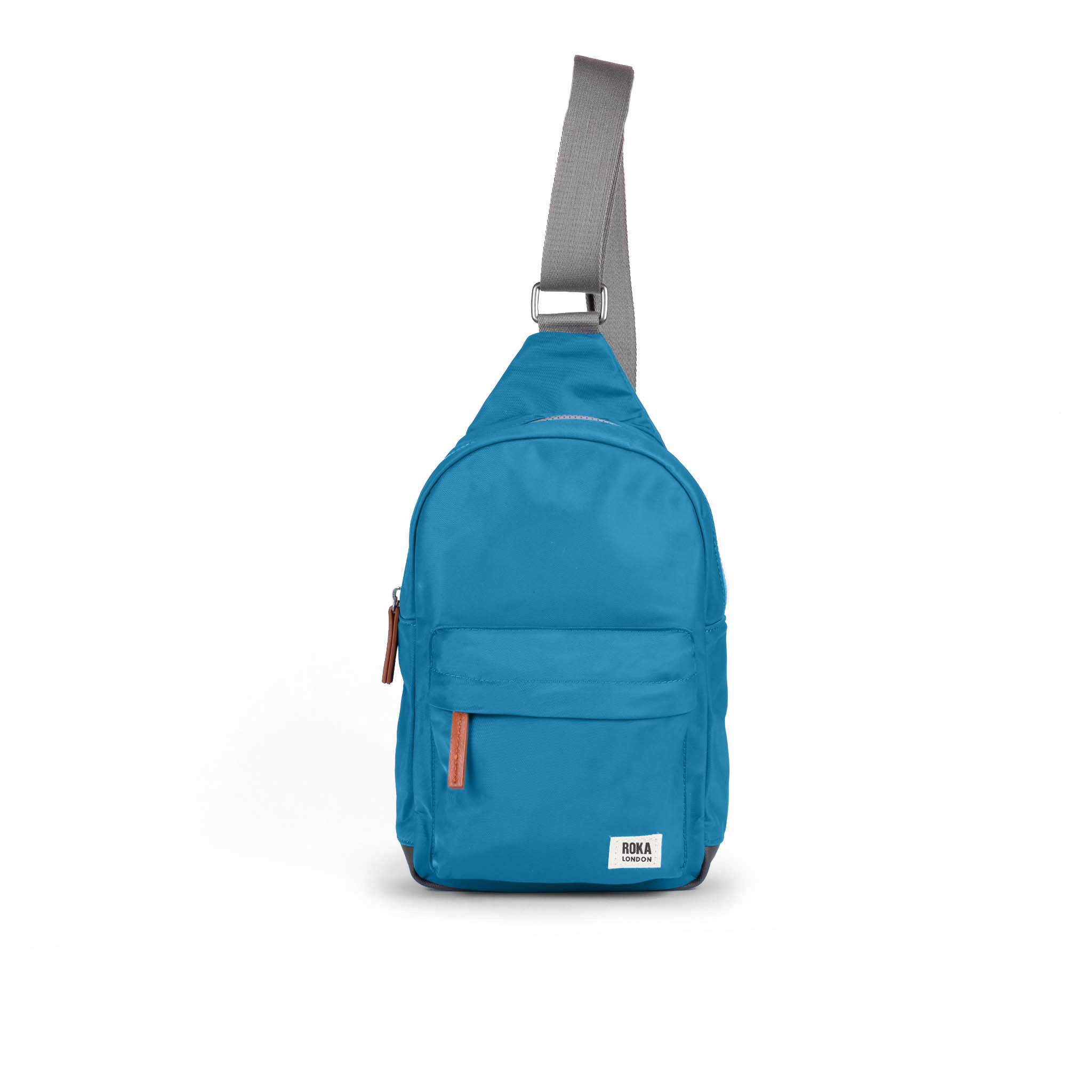 Roka London Willesden slingbag large 5 liter marineblå