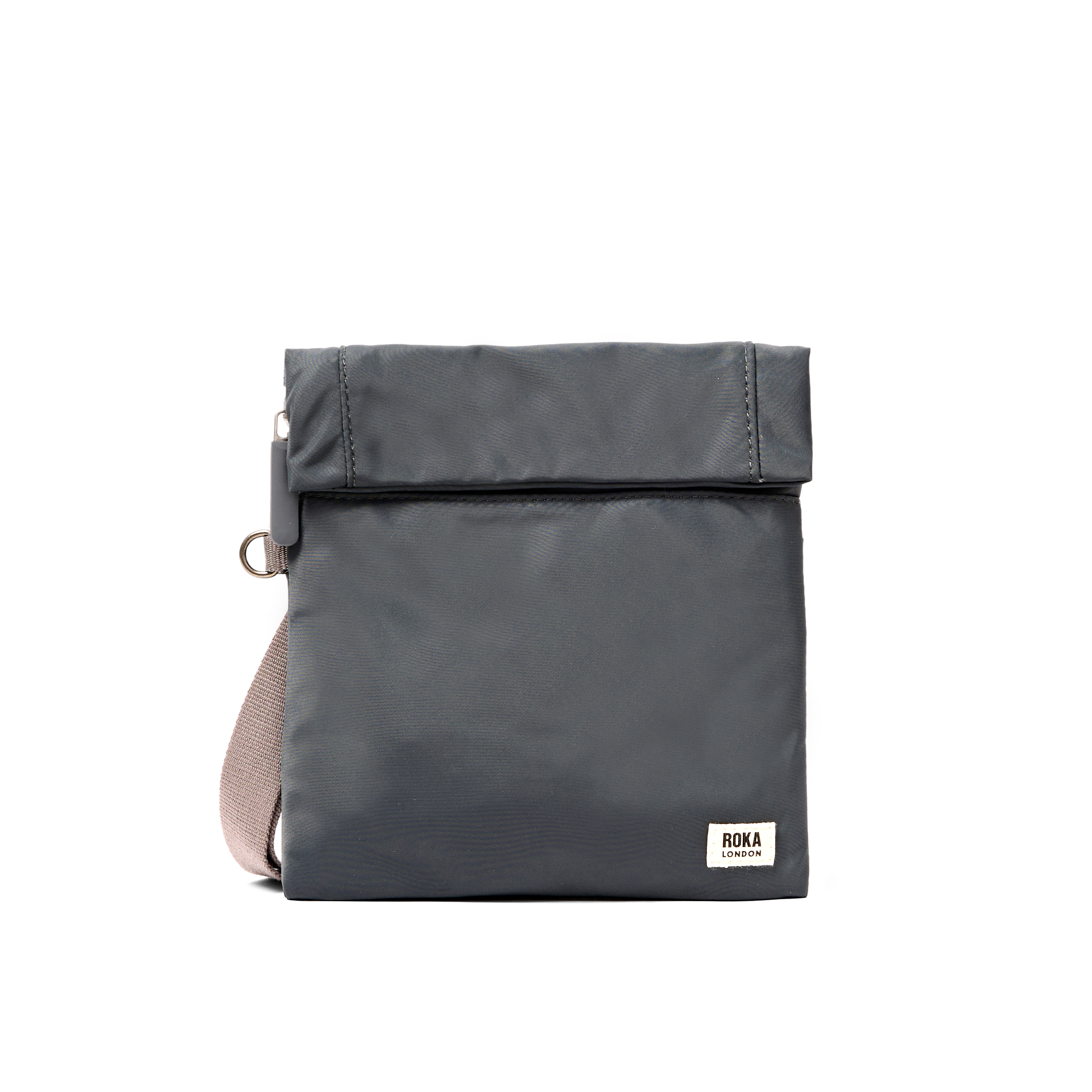 Roka London Stratford crossbody beluga small 0,5 liter justerbar