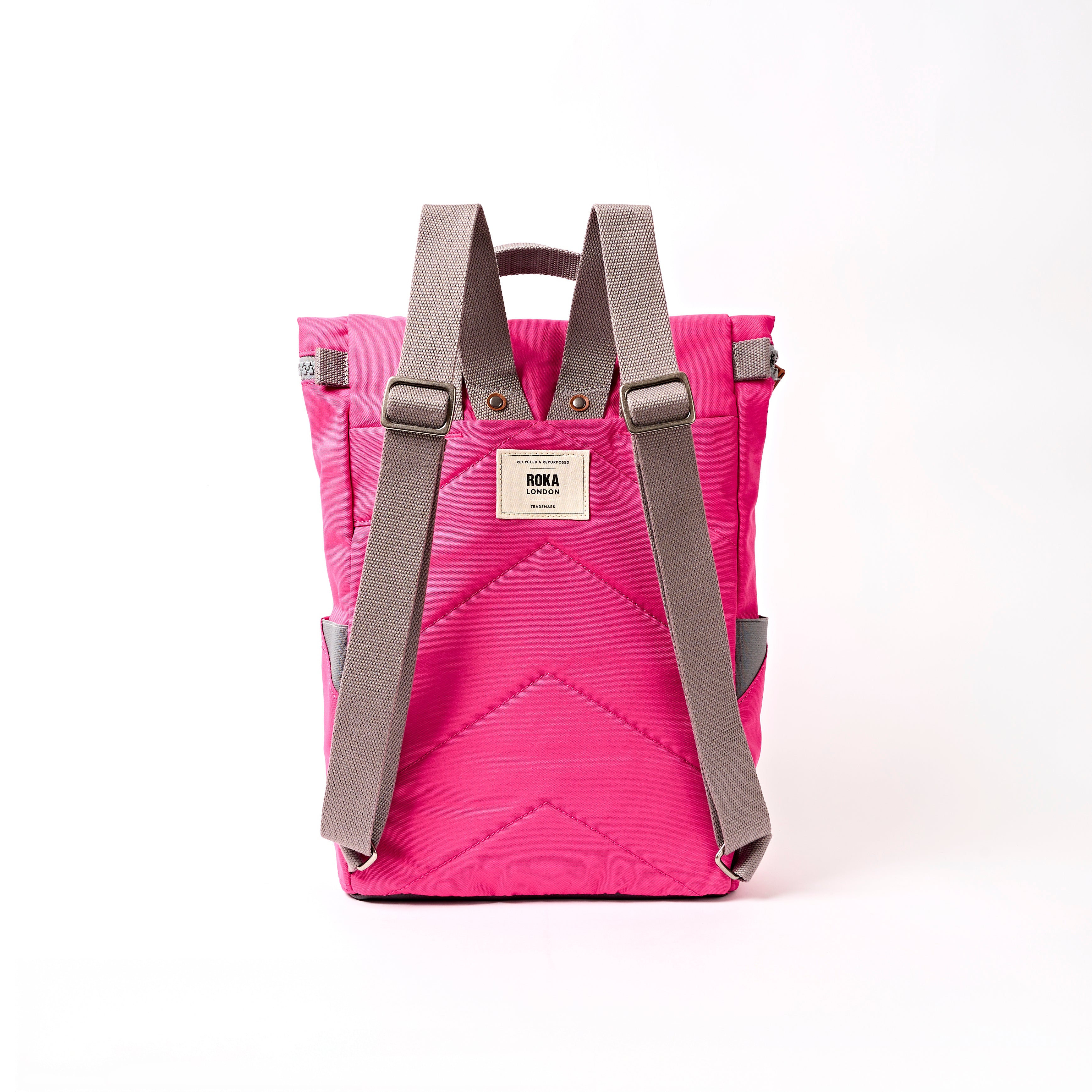 Roka London Finchley Backpack ryggsekk granita red vanntett