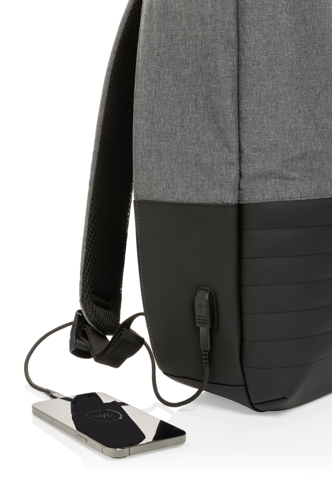 Swiss Peak AWARE laptopryggsekk grå 15,6" RFID