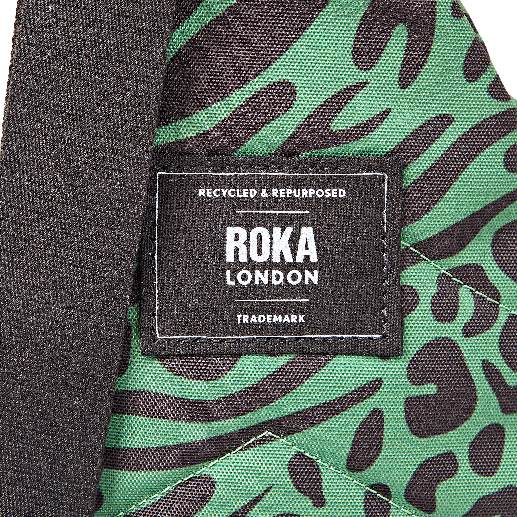 Roka London Willesden skulderveske Mixed Animal Large 5L