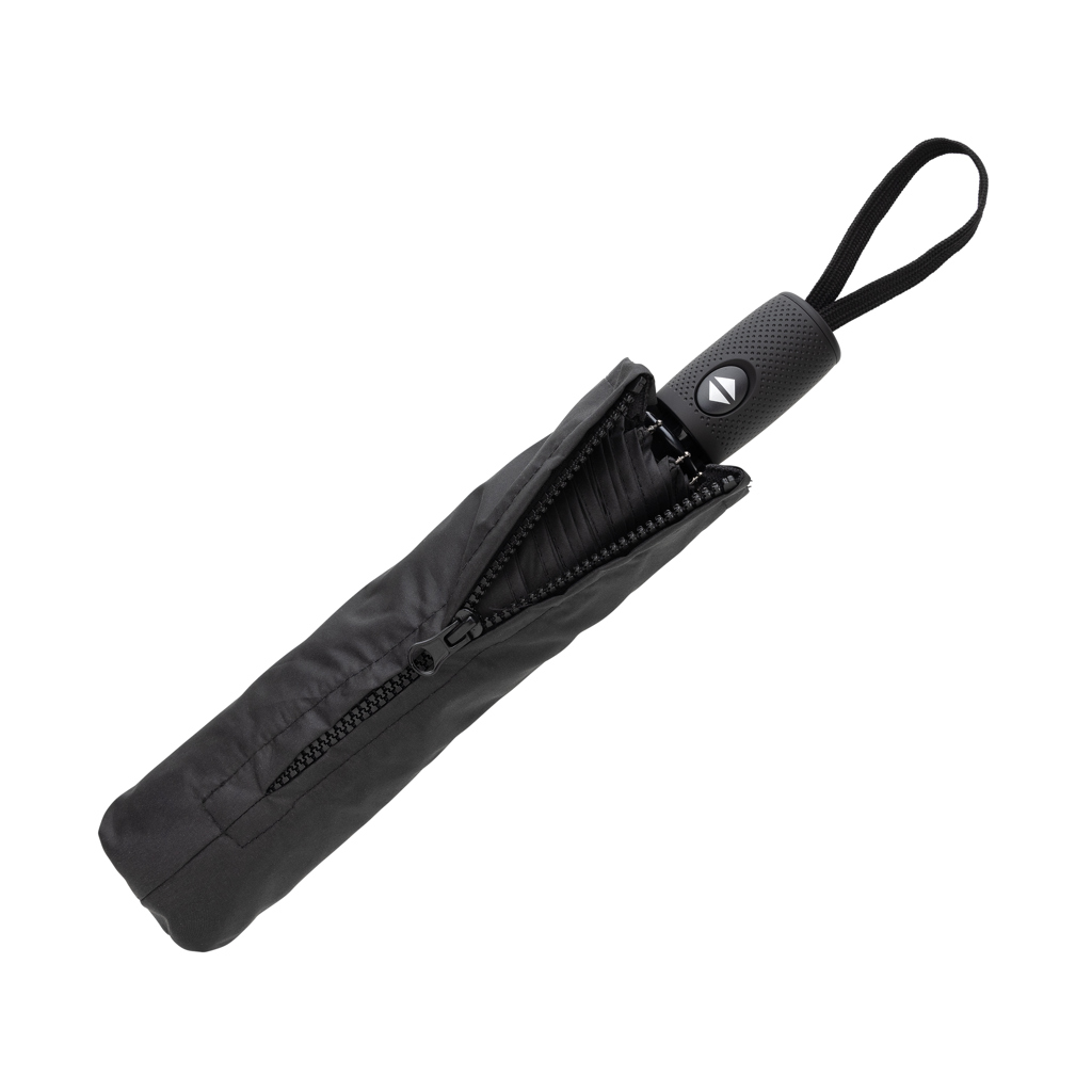 Swiss Peak Vito Aware paraply 21’’ svart automatisk
