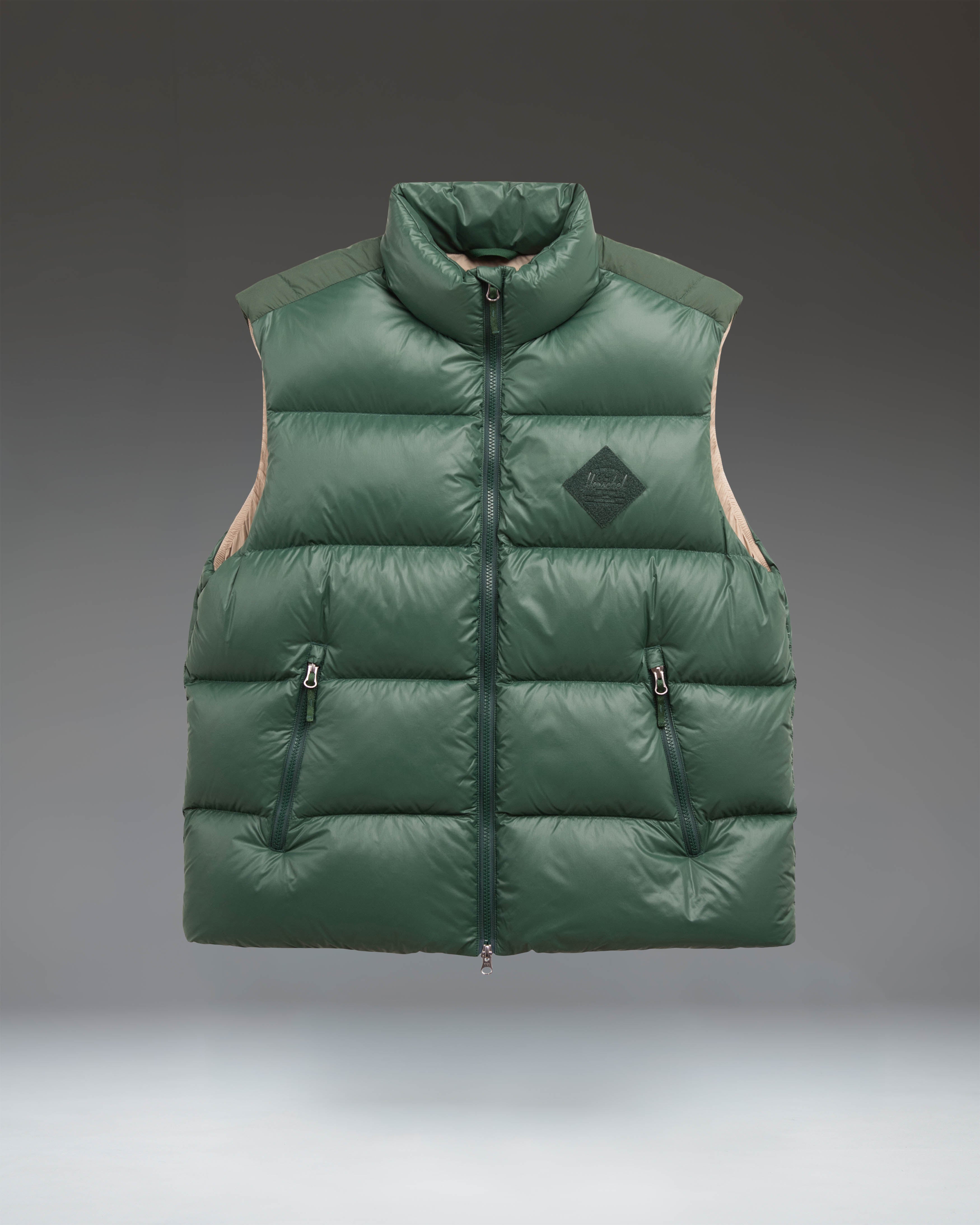 Herschel Puffer vest herre Black 700-fill dun