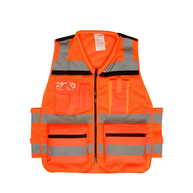 Shugon Hi-Safe Hi-Vis mesh arbeidsvest oransje L