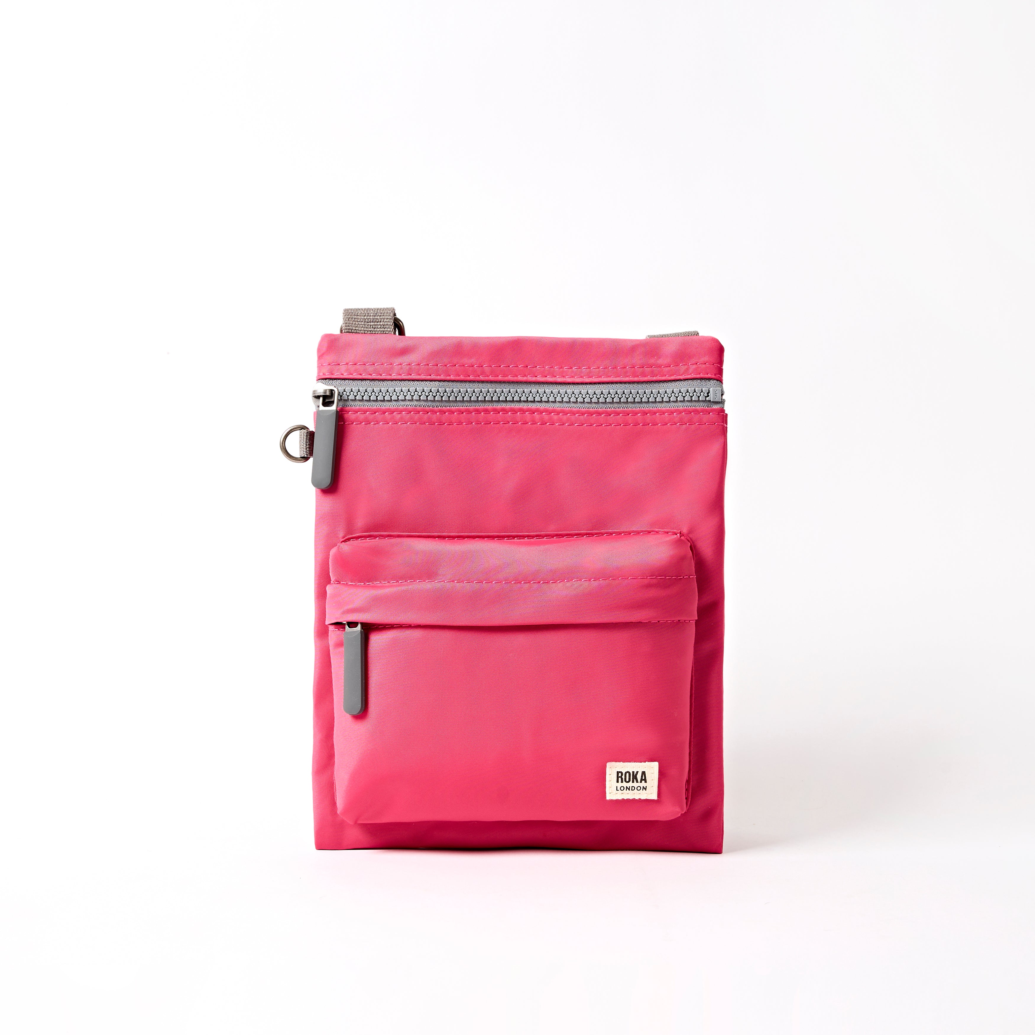 Roka London Chelsea B skulderveske Granita Red Medium flat