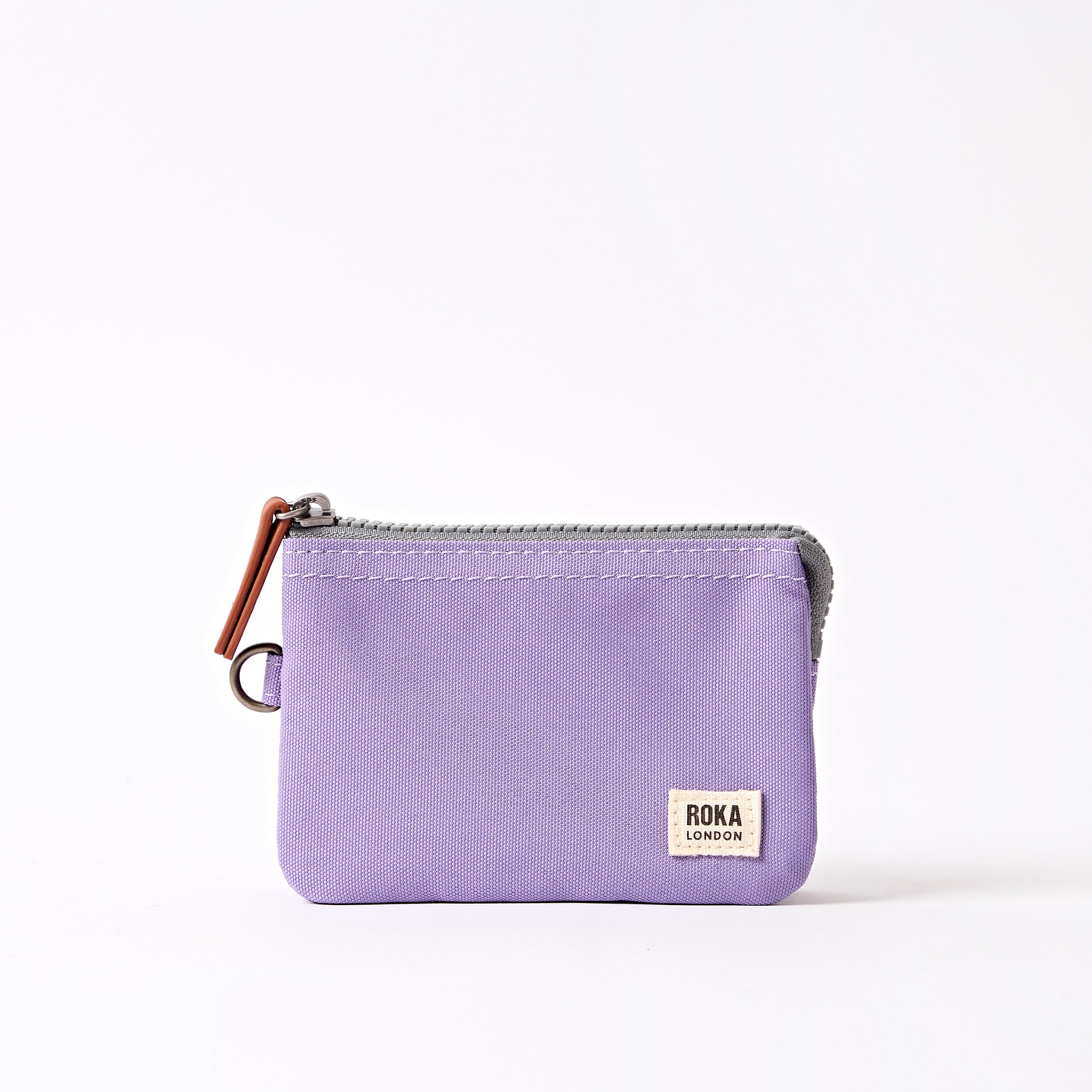 Roka London Carnaby lommebok Small thistle vanntett