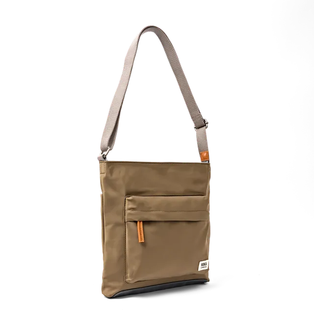 Roka London Kennington skulderveske Army 2,7 liter nylon