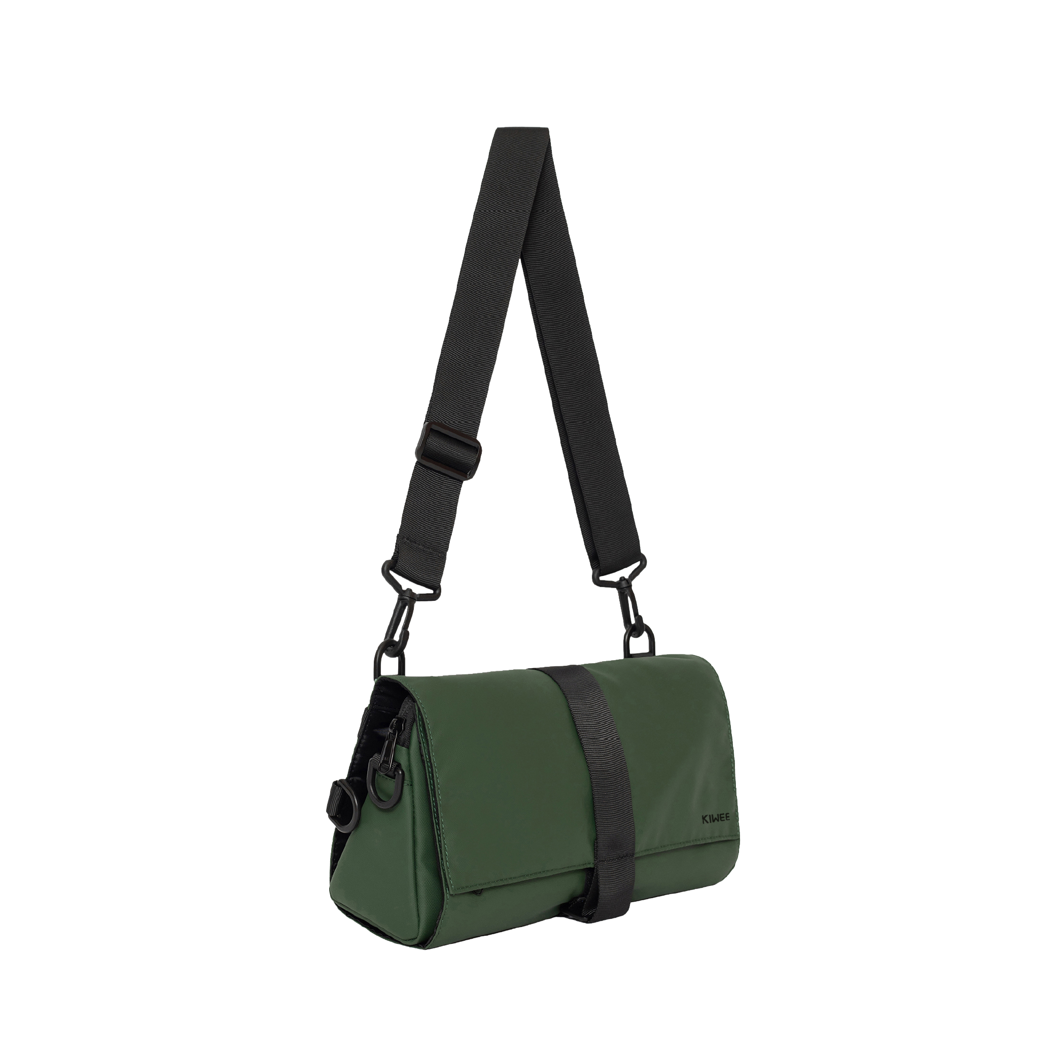 KIWEE Triangle Sling crossbody 3 L fir grønn